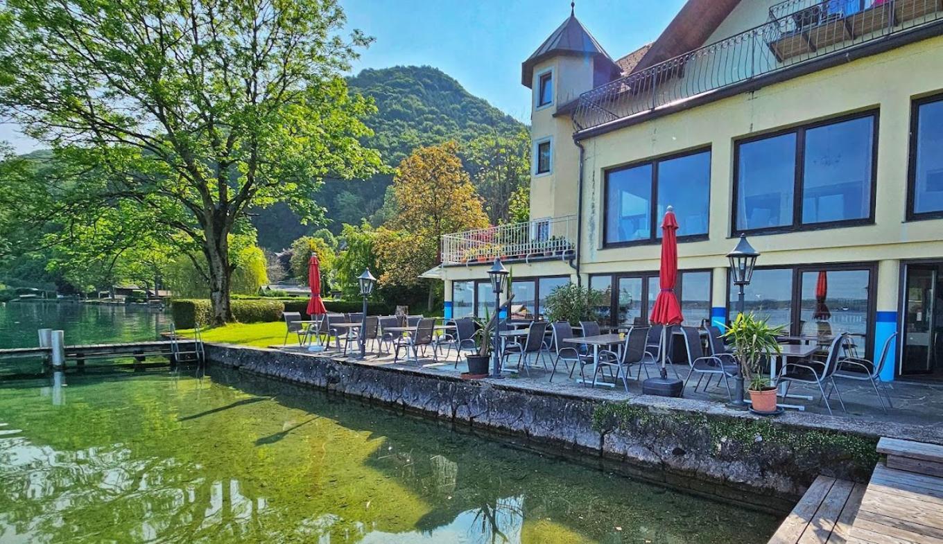 Gasthof Mit Seeterasse & Appartements Zur Landeroith Weyregg Eksteriør billede