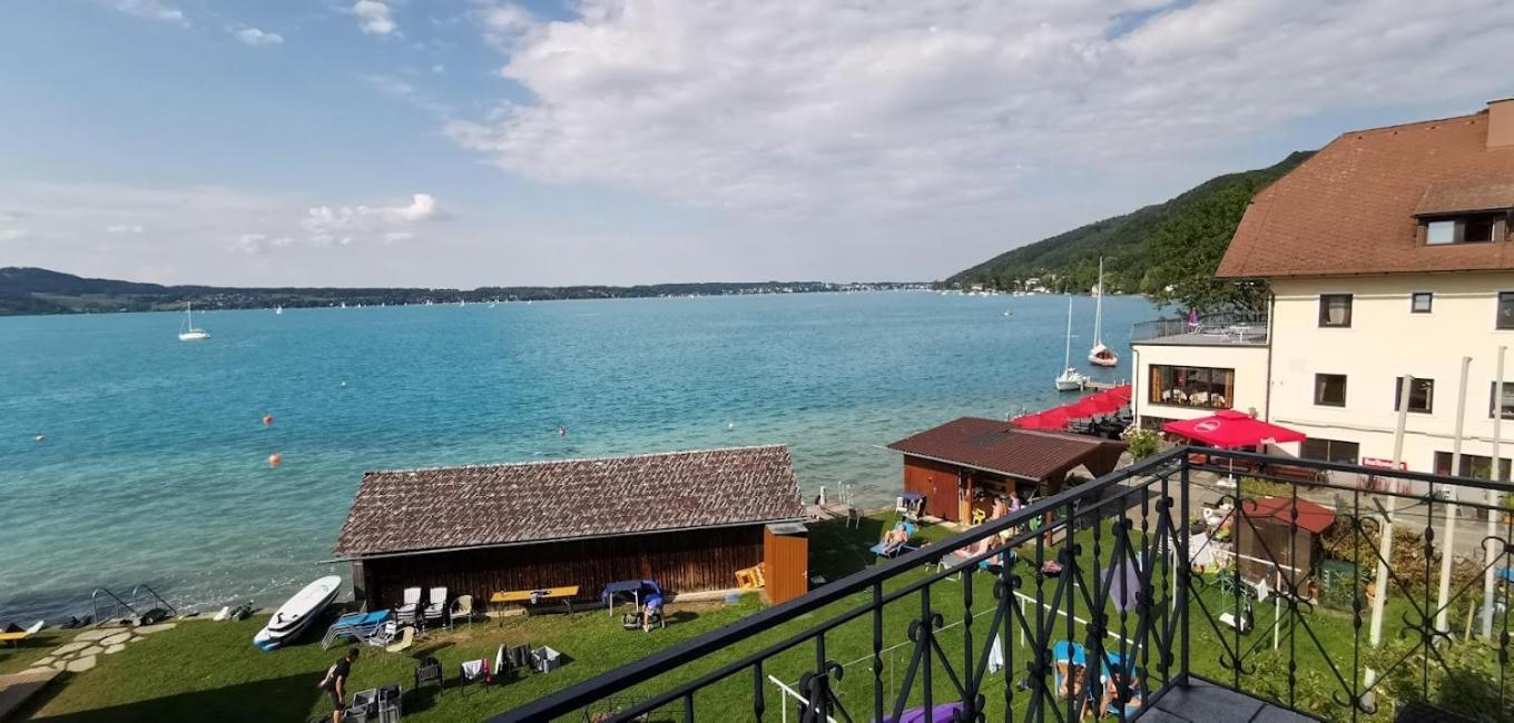 Gasthof Mit Seeterasse & Appartements Zur Landeroith Weyregg Eksteriør billede